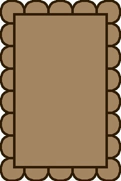 Brown Scallop Jute